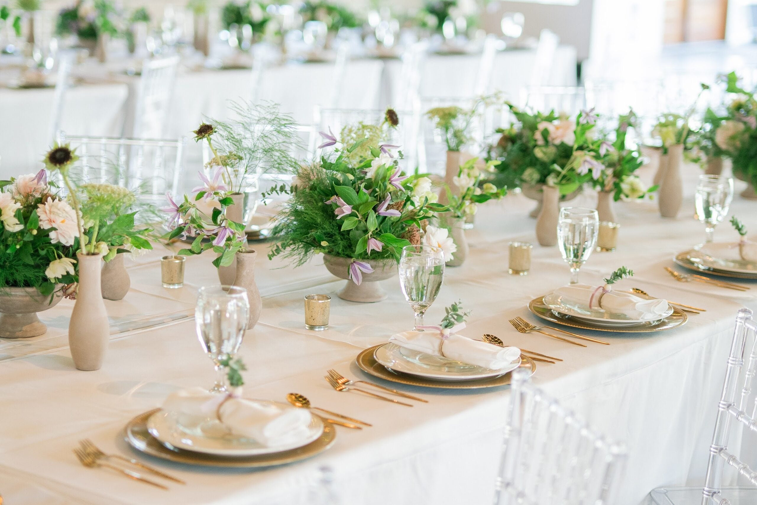 Carmelita Catering plated wedding dinner Bentonville AR
