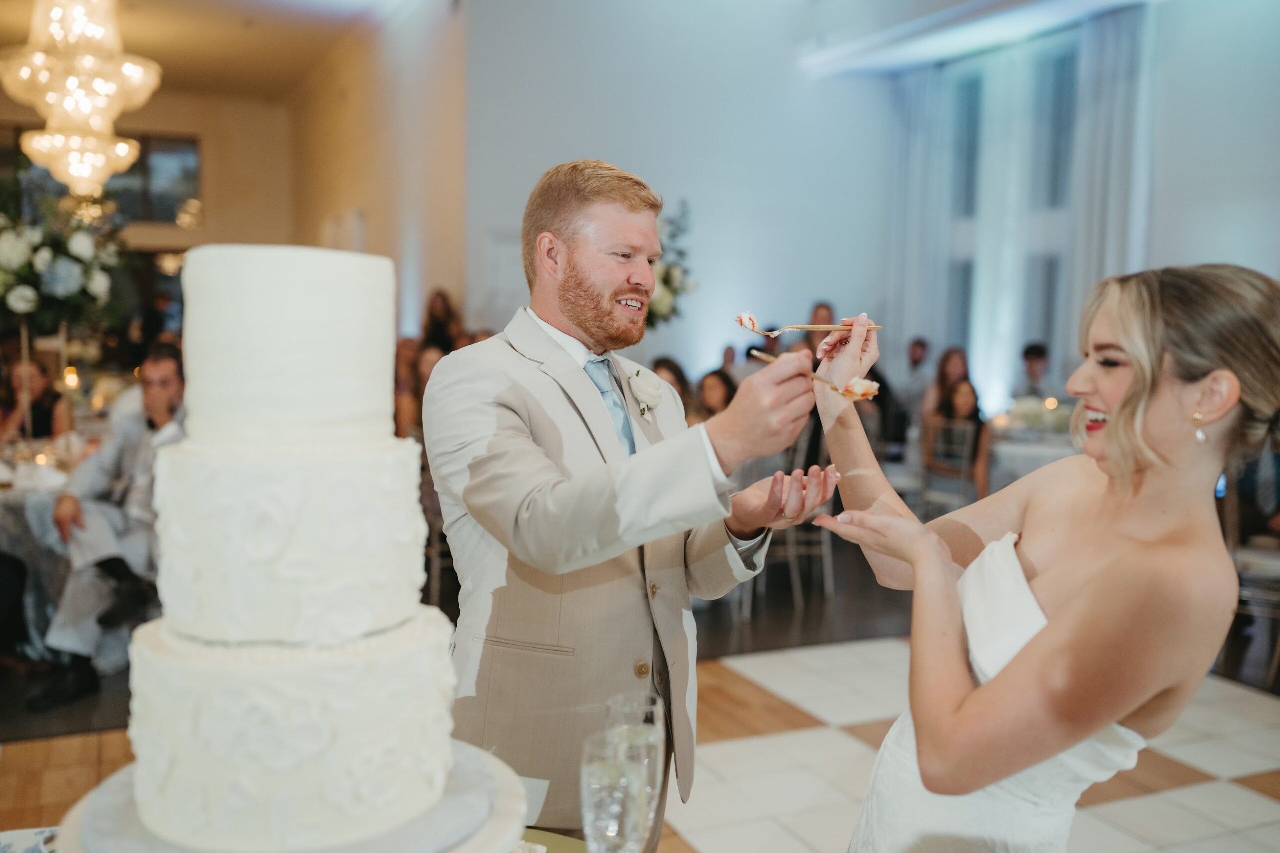 Carmelita Catering wedding cake cutting Fayetteville AR Carmelita Catering wedding cake cutting Fayetteville AR